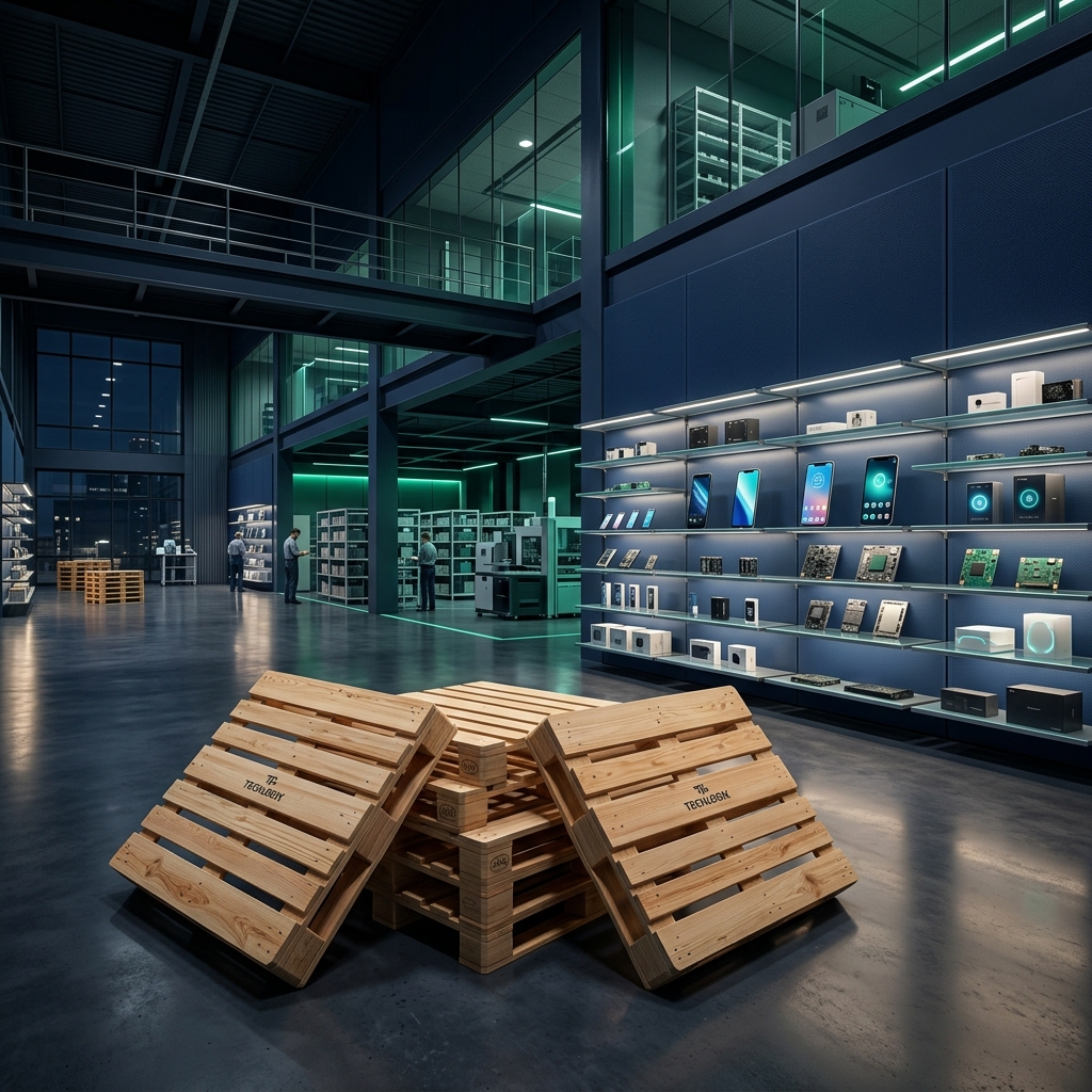 LOGI PALETTE: Industrial Pallets meet Modern Tech